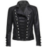 Women Military Leather Jacket. Great Jacket for casual wearing